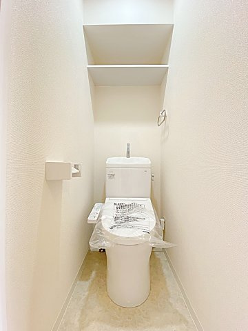 麦島建設本社ビルのトイレ