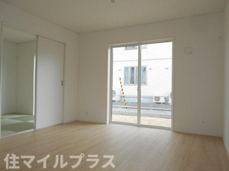 【居間・リビング】 | 郡山市安積町笹川新築一戸建て9棟 | 使いやすいリビングです