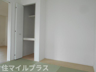 【和室】 | 郡山市安積町笹川新築一戸建て9棟 | 畳の上でゆっくりとくつろげる和室です