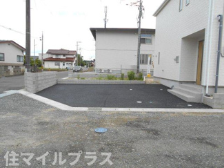 【駐車場】 | 郡山市安積町笹川新築一戸建て9棟 | 駐車場に車を止められます