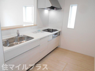 【キッチン】 | 郡山市安積町笹川新築一戸建て9棟 | キッチンでお料理をお楽しみください