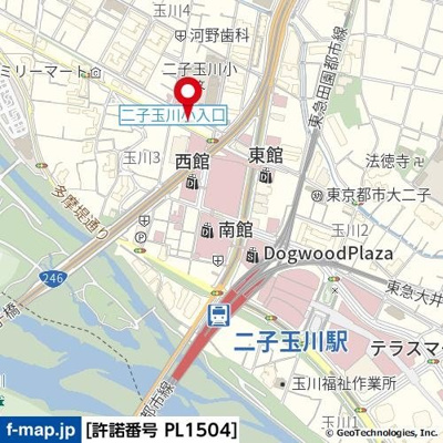【地図】 | マノア玉川第１