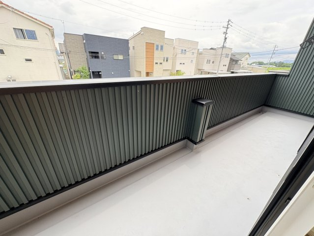 本巣郡北方町 高屋清流６丁目（美江寺駅） 2階建　5ＬＤＫのバルコニー