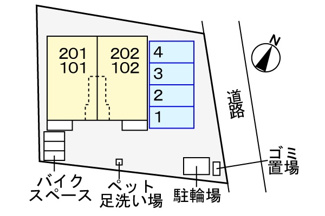 【区画図】 | ベルメゾン六番館