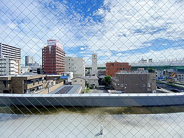 麦島建設本社ビルの展望