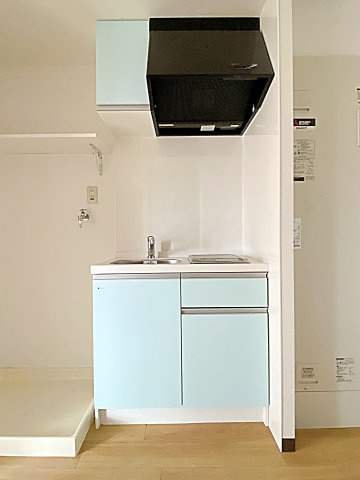 麦島建設本社ビルのキッチン