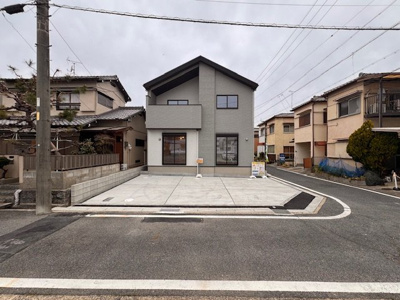 【前面道路含む現地写真】 | LIGARE守山区森孝1期全1棟【仲介手数料無料　森孝西小　森孝中】 | 今すぐのご案内可能です！→  0120-336-922　までお気軽にお問い合わせください。