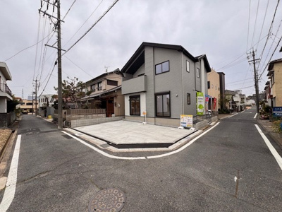 【外観】 | LIGARE守山区森孝1期全1棟【仲介手数料無料　森孝西小　森孝中】 | 今すぐのご案内可能です！→  0120-336-922　までお気軽にお問い合わせください。