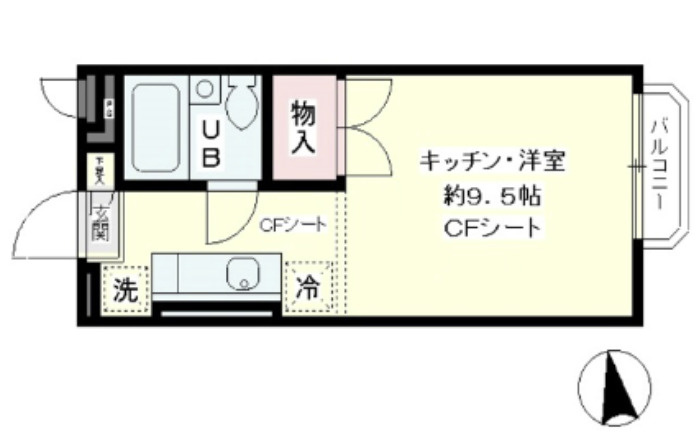 サンデミナの間取り