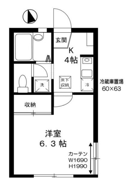 プラムコットの間取り