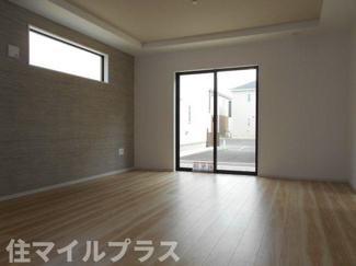 【居間・リビング】 | 郡山市富久山町福原新築一戸建て4棟 | 使いやすいリビングです