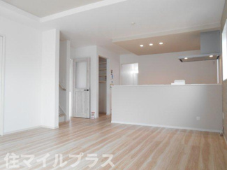 【居間・リビング】 | 郡山市富久山町福原新築一戸建て4棟 | ゆったり過ごせる居間です