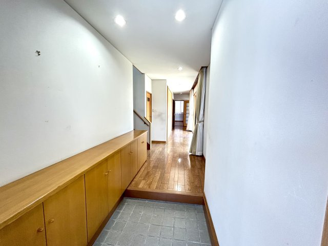 淡路市仮屋戸建の玄関