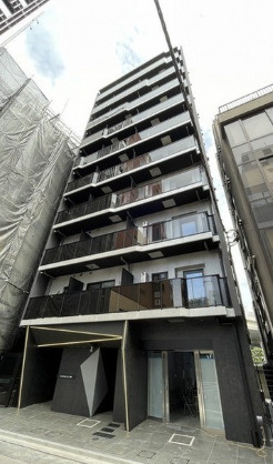 コンフォリア・リヴ茅場町の外観|外観は落ち着いています