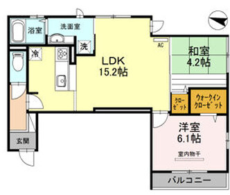 D House northの間取り