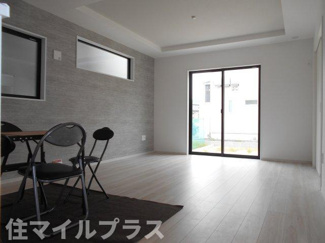 【居間・リビング】 | 郡山市富久山町福原新築一戸建て4棟 | ゆったりとした居間です