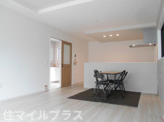 【居間・リビング】 | 郡山市富久山町福原新築一戸建て4棟 | 居間です