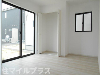 【洋室】 | 郡山市富久山町福原新築一戸建て4棟 | コンパクトで使いやすい洋室です