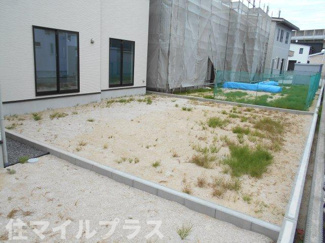 【庭】 | 郡山市富久山町福原新築一戸建て4棟 | お庭です