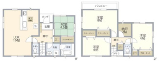 【間取り】 | 中古戸建　神戸市西区玉津町高津橋 | ４ＬＤＫ