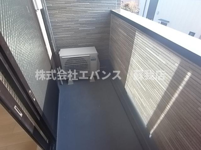 【バルコニー】 | カーサＧＮＫ | 落ち着いた時間を過ごせるバルコニーです