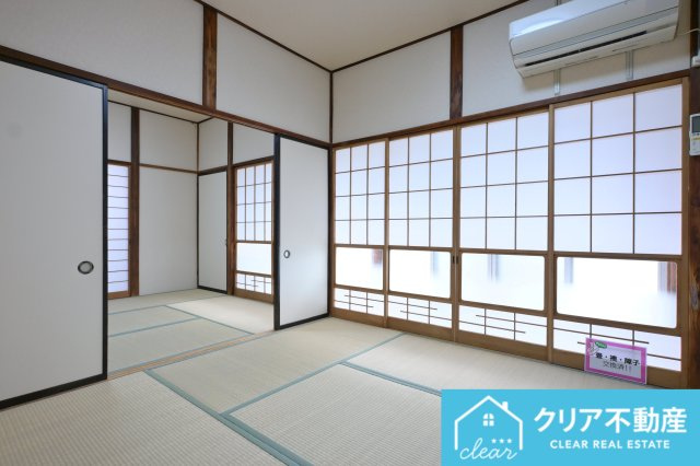 【和室】 | 桐生市境野町6丁目　中古住宅 | 襖を開けると続き間になり、より広々と使えます♪