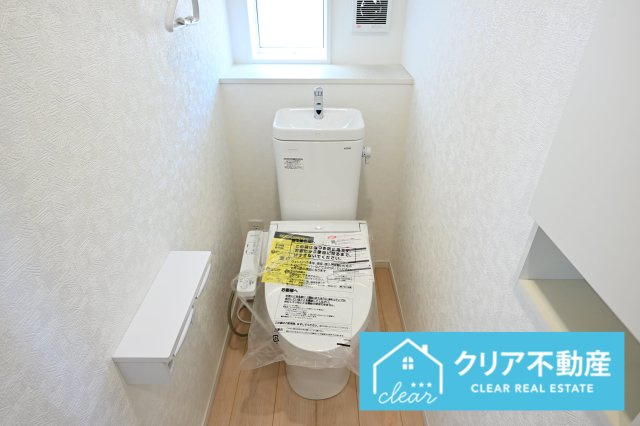 【トイレ】 | 桐生市広沢町第18　クレイドルガーデン | 2階にもトイレがあるので忙しい朝も分けて使えます！