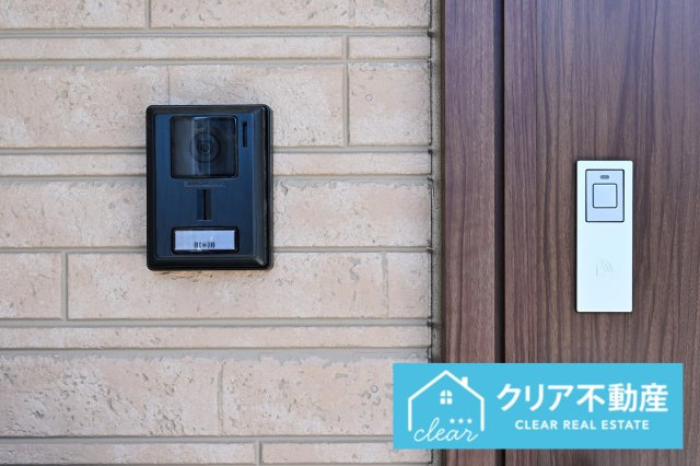 【セキュリティ】 | 桐生市広沢町第18　クレイドルガーデン | TVモニター付きインターフォンで安心