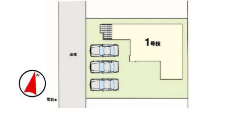 LIGARE小山市土塔8期　新築一戸建ての区画図