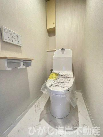 いずみ中央ガーデンハウスのトイレ|新規リフォーム完了！　洗浄機能付きお手洗い
