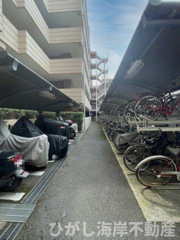 いずみ中央ガーデンハウスの駐輪場|敷地内駐輪場