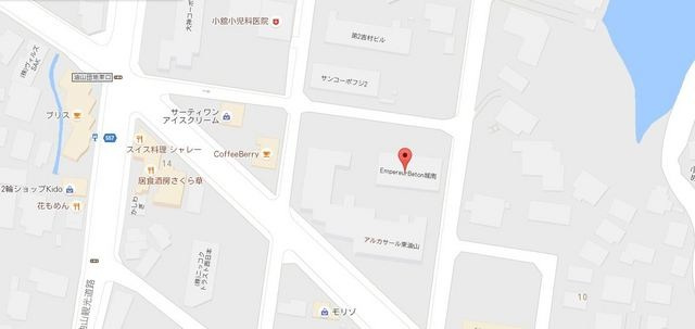 アンプルールベトン城南の地図|地図