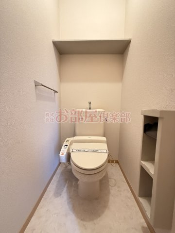 シャーメゾン小森野B棟のトイレ|シンプルで使いやすいトイレです