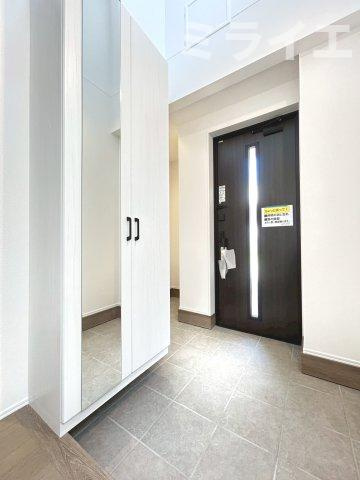 【新築戸建】札幌市手稲区富丘2条5丁目2棟の玄関|同仕様物件