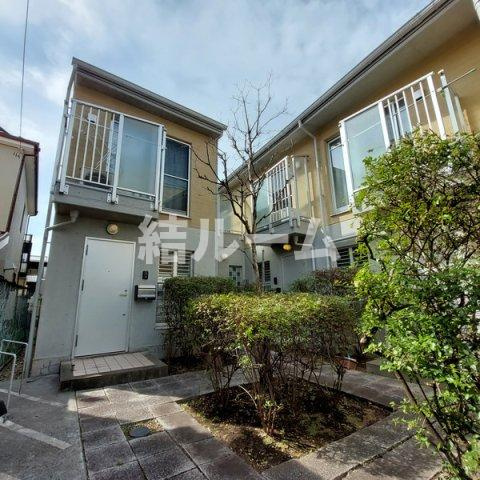 新宿区下落合４丁目の賃貸マンションの庭