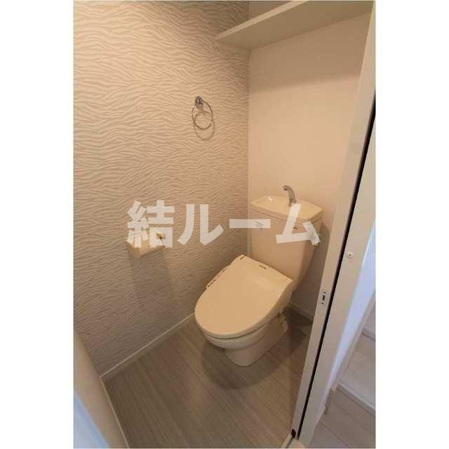 新宿区大久保１丁目のアパートのトイレ|別号室参考写真