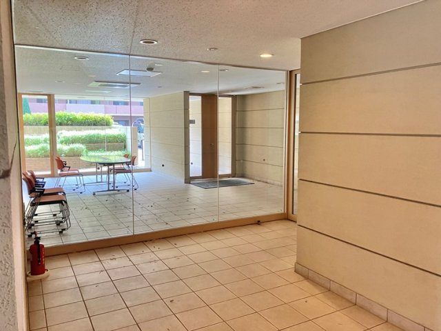 ゆりのき台ハイライズのロビー