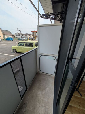 バルコニー付き！