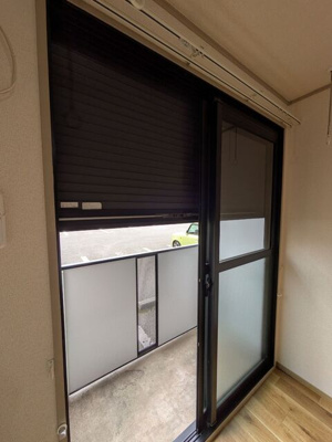 シャッター完備！