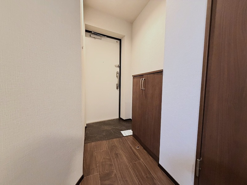 品川区上大崎３丁目の賃貸マンションの玄関