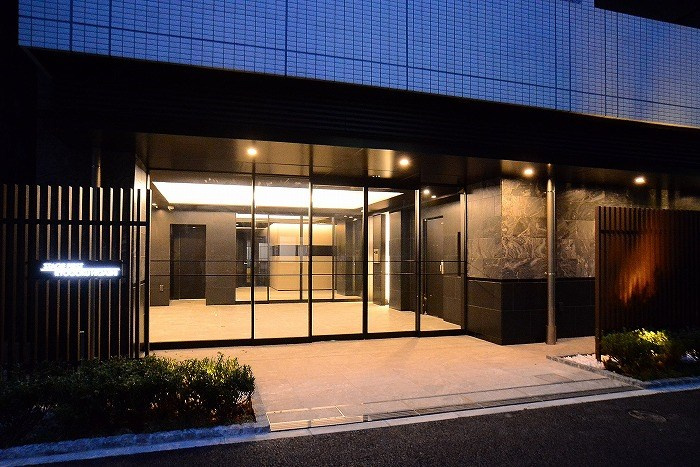 ステージファースト両国東のエントランス