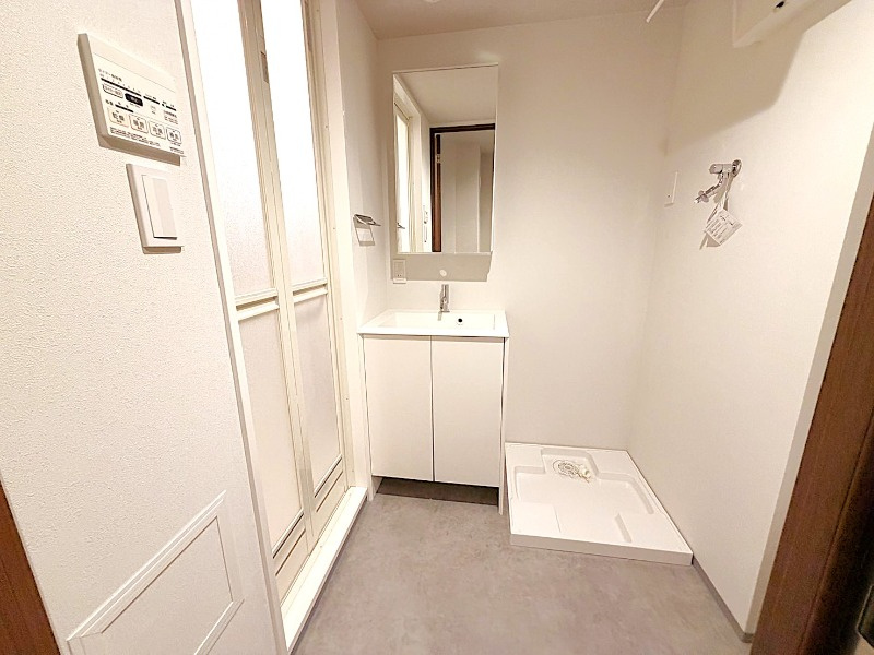 品川区上大崎３丁目の賃貸マンションの洗面所