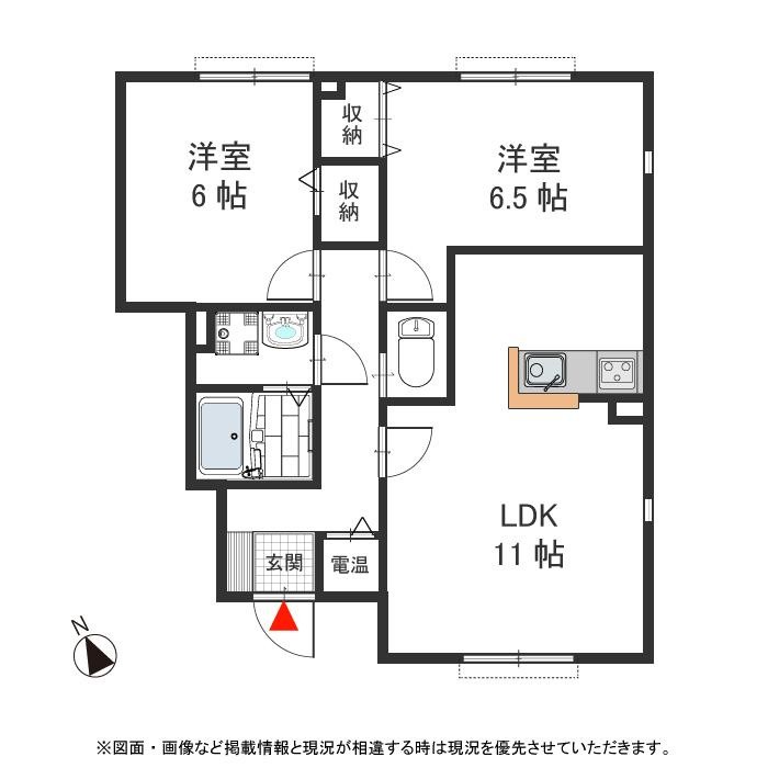 ｈｅｉｇｈｔｓ光容　Cの間取り