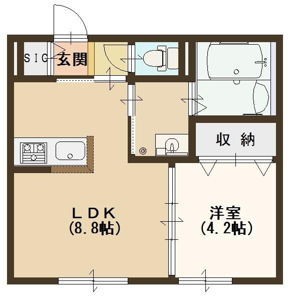 Ｃａｓａ　Ｄｏｍａｎｉの間取り