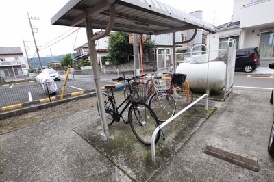 駐輪場です。
