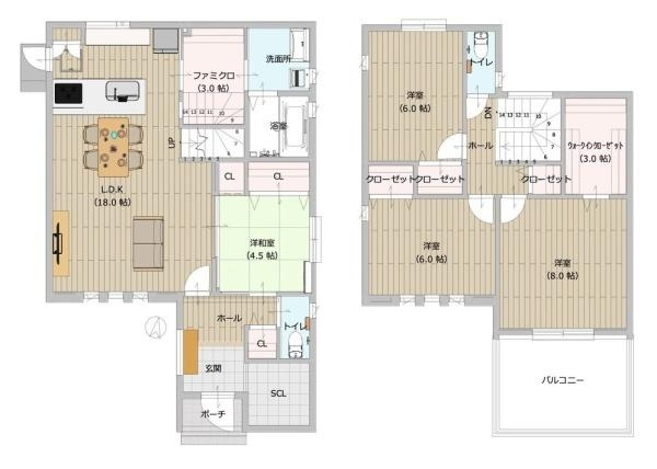 生駒郡平群町吉新３丁目 １号地 ／新築一戸建