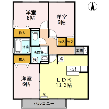 【間取り】 | ルピナＪ