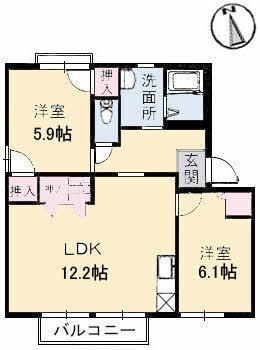 【間取り】 | フロンティア彩