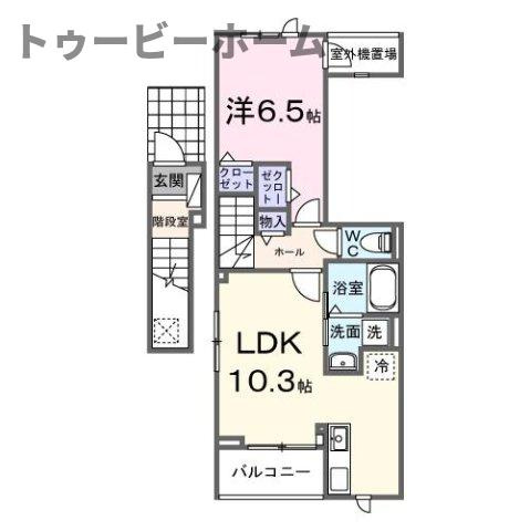 サニースポットの間取り