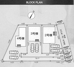 松田町松田惣領第24　新築一戸建て　2号棟の区画図|配置図